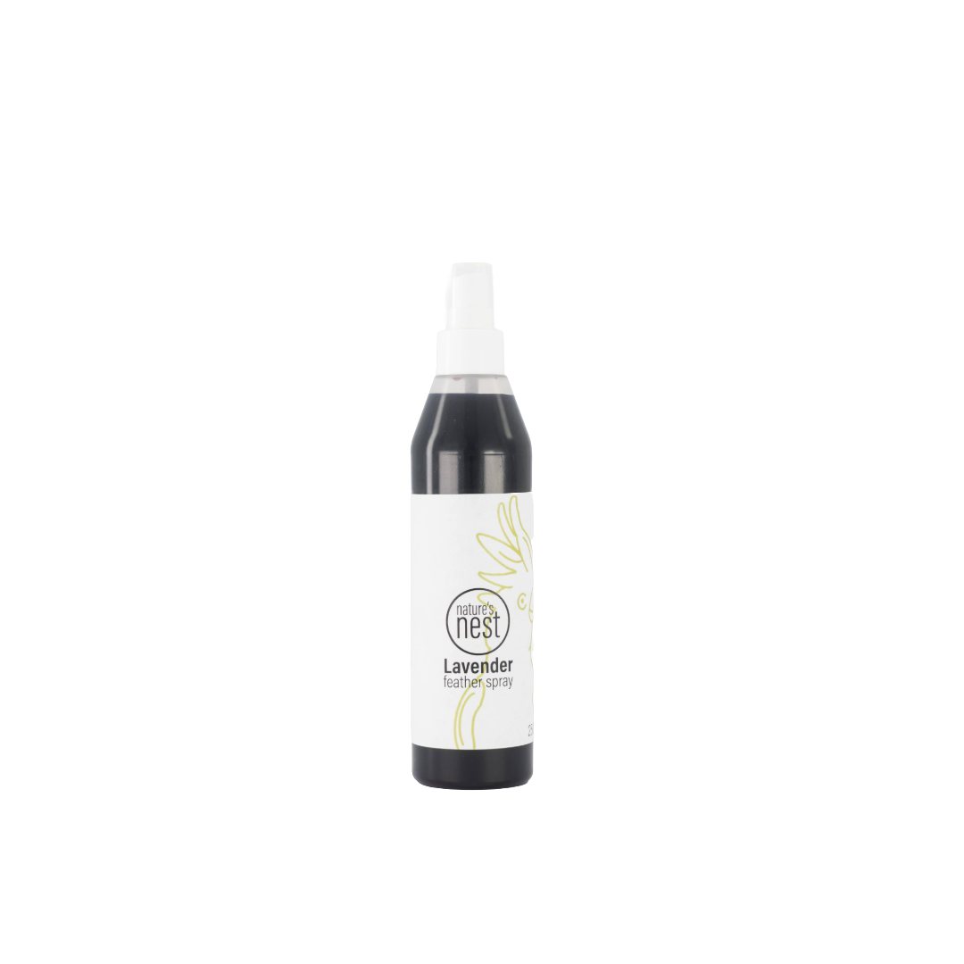 Lavender feather spray