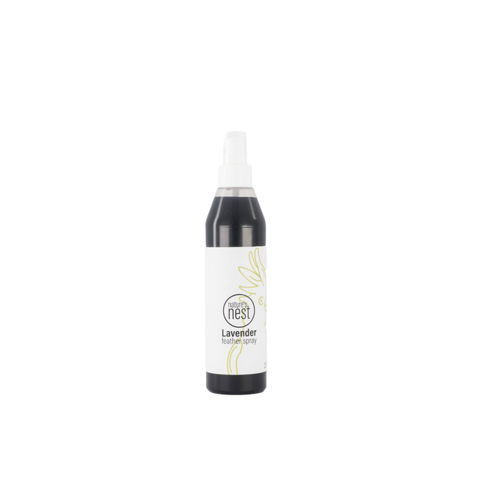 Lavender feather spray
